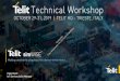 Technical Workshop Roadshow/2019... · 2019-11-06 · • Device Positioning: a mobile based global positioning solution. • Connectivity Triggers: comprehensive solution including