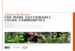 Empowering Women FOR MORE SUSTAINABLE COCOA …/media/CocoaLife/en/download/... · 2019-08-26 · cocoa is a key focal area for all chocolate companies. Interventions are attempting