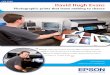 CASE STUDY David Hugh Evans - Epson Australia · David Hugh Evans Photographic prints that leave nothing to chance CASE STUDY Having the ability with the [Epson Stylus] Pro 9880 to