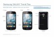 Samsung GALAXY Trend Plus - Spark · PDF file Samsung GALAXY Trend Plus Samsung GALAXY Trend Plus - Quick Start Guide: Page 2 of 3 Your Samsung GALAXY Trend ... tap Messaging. 2. Tap