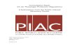 Consultation Paper On Air Passenger Protection Regulations · Consultation Paper on Air Passenger Protection Regulations Responses from the Public Interest Advocacy Centre About PIAC: