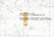RECORD OF PUBLIC COMMENTS RACINE COUNTY PUBLIC MILWAUKEE COUNTY WALWORTH COUNTY WASHINGTON COUNTY Kimberly