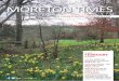 COTSWOLD TIMES MORETON TIMES · Our next edition is for MARCH 2016 The copydate is 15th February 2016 With many thanks to all our many contributors this month, including: Edward Cowley,