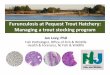 Furunculosis at Pequest Trout Hatchery: a trout stocking ... · Furunculosis at Pequest Trout Hatchery: Managing a trout stocking program ... and much of the world • Obligate fish