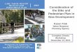 Consideration of the Bike and Pedestrian Plan in …...Consideration of the Bike and Pedestrian Plan in New Development Karen Fink Tahoe Regional Planning Agency Complete Streets Workshop