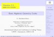 Basic Algebraic Geometry Codes - UVaedgar/files/Edgar-beamer-CIMAT-Course.pdf · AG codes E. Mart nez-Moro History An(F);Pn(F) Classical codes Generalized RS Goppa Reed-Muller Curves