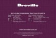 Breville Customer Service Centre - Appliances Onlinemanuals.appliancesonline.com.au/bbm400/bbm400_usermanual.pdf · 7. Add ingredients to the bread pan in the order listed in the
