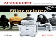 AP3800CMF - Spectrum Business Brochure.pdfThe AP3800CMF is a true information hub for your workgroup, capable of receiving, storing, forwarding, and distributing color and black &