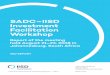 SADC-IISD Investment Facilitation Workshop · SADC–IISD Investment Facilitation Workshop 3.0 Objectives The objectives of the workshop were: • To understand the various notions