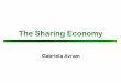 The Sharing Economy - anu.brighid.idc.ul.ieanu.brighid.idc.ul.ie/CS6022-2019/3SharingEconomy.pdf · Platform Cooperativism p Instead of having all the profits go to the creator of