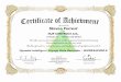 Certificate of Acbiebtnent Steven Forrest MJR CONTROLS Ltd ... · Certificate of Acbiebtnent Steven Forrest MJR CONTROLS Ltd,- Certification No. : VDR-081128-EES03 tec/ueiccv(/ hat-nine"