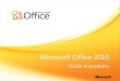 Microsoft Office 2010download.microsoft.com/download/9/A/9/9A92F6D5-F4E6-4329...Nel team di Office siamo entusiasti del rilascio di Microsoft® Office 2010. Siamo convinti di avere