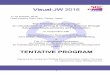 The International Symposium on Visualization in Joining ...conf/Visual-JW2016/doc/VJW... · The International Symposium . on Visualization in Joining & Welding Science through . Advanced