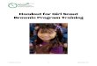 Girl Scout Brownie Program Training 2018-08-29¢  Girl Scout Brownie Program Training TIME FRAME 3 HOURS