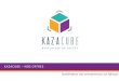 KAZACUBE NOS OFFRES - CFCIM · Odoo déploie ses activités dans 110 pays avec un vaste réseau de plus de 500 partenaires officiels. Odoo est le logiciel évoluant le plus rapidement