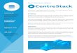 Our Success Story - centrestack.com · Our Success Story trestack.com MAIN VALUE Simplify User Experience Simplify Cloud Migration Add Revenue Stream Retire File Servers Security