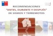 MANUAL DE SISMOS (12-11-2013) BAJA - Universidad de Chileingenieria.uchile.cl/documentos/recomendaciones-antes-durante-y... · Mesa técnica interinstitucional para recomendaciones
