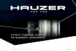 From market trends to system solutions · Hauzer upgrade engineers can add new deposition sources ... machines. If you are interested in adding a Hauzer Flexicoat® 1250 system to