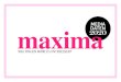maxima Mediadaten 2020 maxima erscheint 10x im Jahr £¶sterreichweit in allen BIPA Filialen. maxima wird