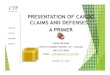 PRESENTATION OF CARGO CLAIMS AND …milwaukeelogisticscouncil.org/documents/slidedecks... · cyp presentation of cargo claims and defenses – a primer jason orleans chilton yambert