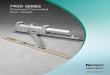 Overhead Concealed Door ClosersOVERHEAD CONCEALED DOOR CLOSERS Sprayed Finishes Door sizing information is based on installation on standard weight doors hung on anti-friction hinges