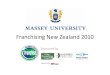 Franchising New Zealand 2010 - Amazon S3 · PDF file • A powerful voice to Govt. so franchising gets the recognition it deserves • Solid reliable information to underpin your strategic