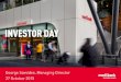 INVESTOR DAY - Medibank · investor day . agenda for the day . 3 3 ... omni channel approach across the brands provides customers with options, allows channel optimisation . profitable