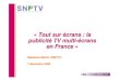 « Tout sur écrans : la publicité TV multi-écrans en France · Vers une consommation multi-écrans Quand la TV traditionnelle devient encore plus belle : la TVHD TVHD Zoom sur