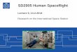 SD2905 Human Spaceflight - KTH · sd2905 human spaceflight course 2014 lecture 9 18/2/2014 32 1) The Earth gravitational potential fluctuations will limit the precision of time on