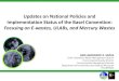 Updates on National Policies and Implementation Status of ... · R.A. 8749: The Philippine Clean Air Act of 1999 R.A. 9003: The Ecological Solid Waste Management Act of 2000 R.A