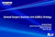 General Surgery Business Unit (GSBU) Strategy · Devices* 3D Surgical Videoscope Sales Distribution and Product Portfolio Medical Business FY2016 Net Sales （Forecast） ¥615.0