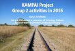KAMPAI Project: Group 2 activitiessatreps-kampai.vetmed.hokudai.ac.jp/images/meeting/2016...KAMPAI Project Group 2 activities in 2016 Haruya TOYOMAKI 2nd year PhD student in Laboratory