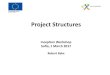 Project Structures - pubdocs.worldbank.orgpubdocs.worldbank.org/en/654231489398737318/1-5-Project-structures-Rob... · Project Structures Inception Workshop Sofia, 1 March 2017 Robert
