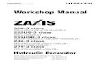 HITACHI ZAXIS 225US-3 CLASS EXCAVATOR Service Repair Manual