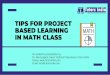 Tips for project based learning in math class- Tutors India