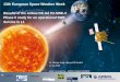 13th European Space Weather Week - STCE€¦ · Dr. Philipp Voigt, Airbus DS GmbH 17.11.2016 ESA Contract No.: 4000113188/15/D/MRP 13th European Space Weather Week . Results of the