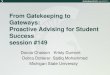 From Gatekeeping to Gateways: Proactive Advising for ...apps.nacada.ksu.edu/conferences/ProposalsPHP/uploads/handouts/2017/C149-H02.pdf• Launch onboarding tool 2018 • Investigation
