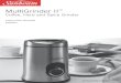 Coffee, Herb and Spice Grinder - Sunbeam New Zealand · Coffee, Herb and Spice Grinder Instruction Booklet EM0405 Please read these instructions carefully and retain for future reference