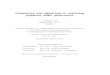 Complexity and algorithms in matching problems under ... · Complexity and algorithms in matching problems under preferences ... 2 Stable marriage and roommates problems with restricted