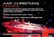 AAR CHRISTMAS DRINKS · AAR CHRISTMAS DRINKS When: Thursday, 1 December 2016, 6.30pm – 8.30pm Where: The Loft at The Ivy Club, 1-5 West Street London WC2H 9NQ Click here to RSVP