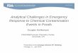 Analytical Challenges in Emergency Response to Chemical ......Analytical Challenges in Emergency Response to Chemical Contamination Events in Foods ... FCC Functions • Forensic casework