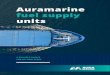 Auramarine fuel supply units - ShipServ · • Auramarine’s solutions for controlled cooling comprise a cooler unit, a chilling unit when needed, and a cooling water circulation