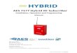 AES 7177 Hybrid RF Subscriber 2019-02-27¢  AES 7177 RF Subscriber 7 Part No. 40-7177 Rev. 1 9/18/2018