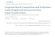 Corporate Board Composition and Evaluation Under ...media.straffordpub.com/products/corporate-board-composition-and... · 27/10/2015  · Corporate Board Composition and Evaluation