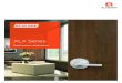 Schlage ALX Series Catalog - dvwi9lnoau63q.cloudfront.net · ALX Series' features now deliver flexibility and value beyond strength and security. X Factor qualities, born from modular