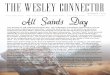 The Wesley Connector...2018/11/01  · NOVEMBER 1, 2018 The Wesley Connector The Yost Post The Yost Post The Yost Post The Yost Post The Yost Post This Sunday we will celebrate All