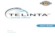 User Guide - Telinta, Inc. · Telinta Virtual Office User Guide Virtual Office 5 About Virtual Office Telinta’s Virtual Office solution enables VoIP Service Providers to streamline