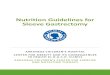 Nutrition Guidelines for Sleeve Gastrectomy Guidelines for Sleeve... · Look up foods when eating out. Examples: My Fitness Pal, The Carrot, Lose It, Calorie Counter, Spark People,