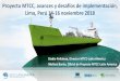Proyecto MTCC, avances y desafíos de implementación, Lima ...mtcclatinamerica.com/documents/tercer-seminario... · Tercer Seminario Nacional “Eficiencia Energética y Reducción