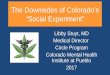 The Downsides of Colorado’s “Social Experiment”olmhc.org/.../07/colorados-social-experiment-2017.pdf · Colorado History with Marijuana • November 2000 – Coloradoans passed